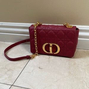 Christina Dior caro bag. Pink. Excellent condition. Box and dust bag included.
